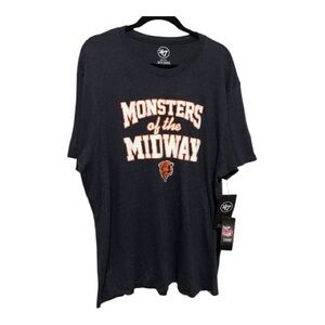 Chicago Bears “Monsters of the Midway” T-Shirt | ’47 Brand | XXL | NWT